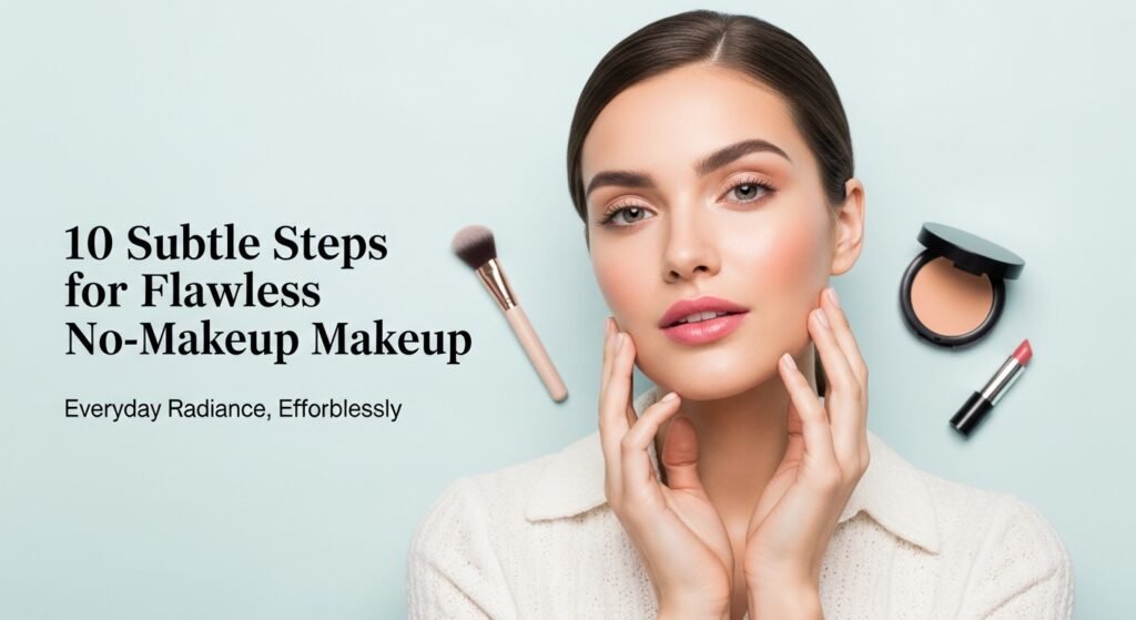 10 subtle steps for flawless no makeup makeup everyday glow guide