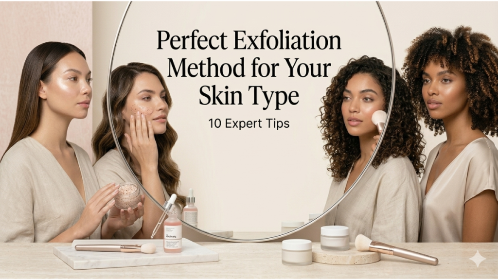 how to pick the perfect exfoliation method for your skin type expert tips